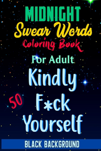 Midnight Swear Words Coloring Book