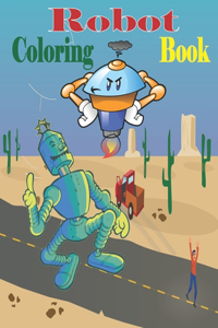 Robot Coloring Book