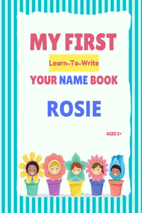 My First Learn-To-Write Your Name Book