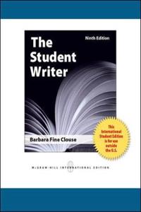 Student Writer: Editor and Critic