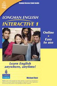 Longman English Interactive 1, Online Version, British English (Access Code Card)