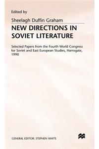 New Directions in Soviet Literature