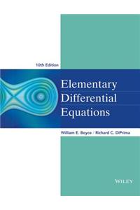 Elementary Differential Equations