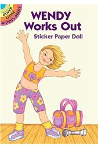 Wendy Works Out Sticker Paper Doll