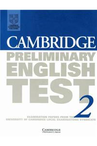 Cambridge Preliminary English Test 2 Student's book