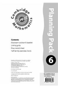 Cambridge Mathematics Direct 6 Planning Pack