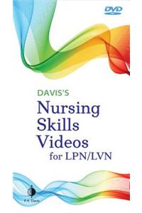 Davis's Nursing Skills Videos for Lpn/LVN DVD