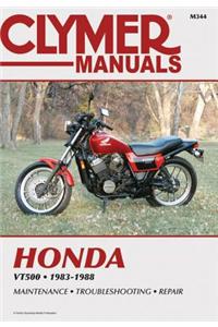 Honda VT500 Motorcycle (1983-1988) Service Repair Manual