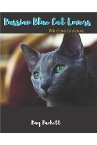 Russian Blue Cat Lovers Writing Journal