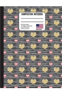 Composition Notebook 5X5 Graph Paper