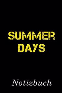 Summerdays Notizbuch