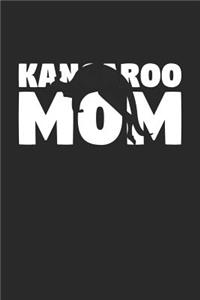 Kangaroo Notebook 'Kangaroo Mom' - Kangaroo Diary - Mother's Day Gift for Animal Lover - Womens Writing Journal