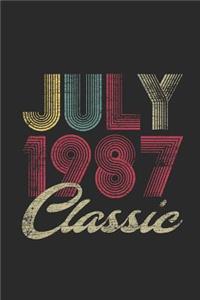 Classic July 1987