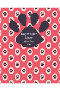 Dog Walker Diary Aug Dec 2019