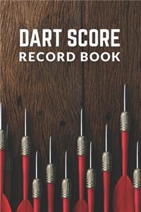 Dart Score Record Book