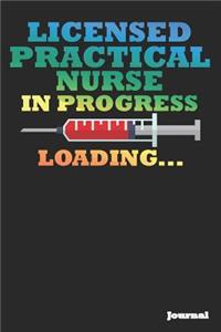 Licensed Practical Nurse in Progress Journal