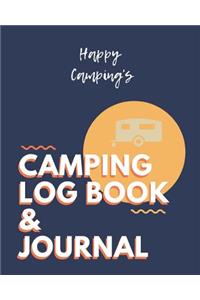Happy Camping's Camping Log Book Journal