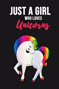 Just A Girl Who Loves Unicorns