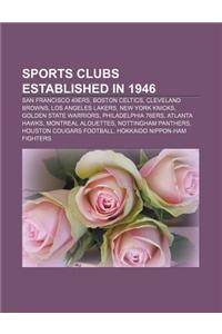 Sports Clubs Established in 1946