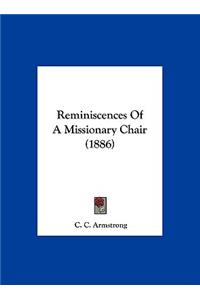 Reminiscences of a Missionary Chair (1886)