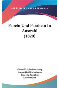 Fabeln Und Parabeln in Auswahl (1820)