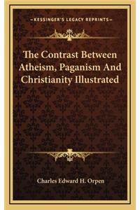 Contrast Between Atheism, Paganism And Christianity Illustrated