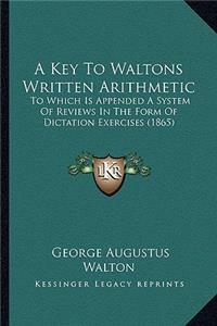 Key to Waltons Written Arithmetic