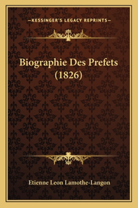 Biographie Des Prefets (1826)