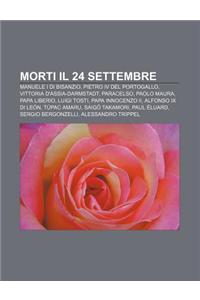 Morti Il 24 Settembre