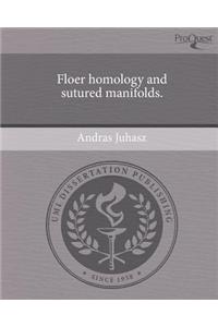Floer Homology and Sutured Manifolds.