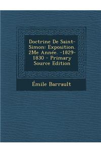 Doctrine de Saint-Simon