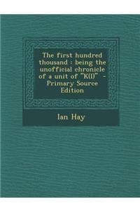 The First Hundred Thousand