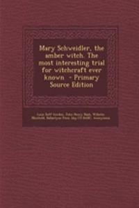 Mary Schweidler, the Amber Witch. the Most Interesting Trial for Witchcraft Ever Known