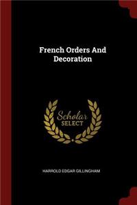 French Orders and Decoration