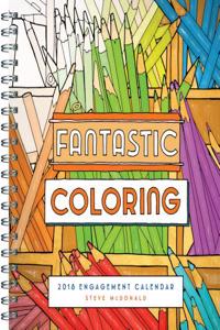 2018 Eng Calendar: Fantastic Coloring