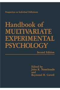 Handbook of Multivariate Experimental Psychology