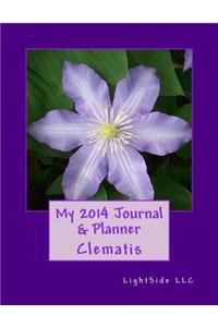 My 2014 Journal & Planner - Clematis
