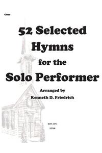 52 Selected Hymns for the Solo Performer-oboe version