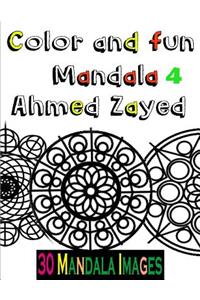 Color And Fun - Mandala 4