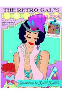 The Retro Gal's Coloring Book
