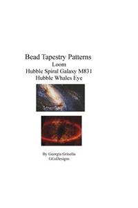 Bead Tapestry Patterns loom Hubble Spiral Galaxy M831 Hubble Whales Eye