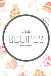 Blank Cookbook: Blank Cookbook ( Recipes & Notes, Cookbook Journal, Cooking Journal, Cooking Notebook, Blank Cookbook Journal) 6x9