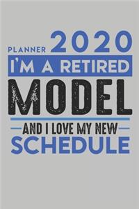 Weekly Planner 2020 - 2021 for retired MODEL