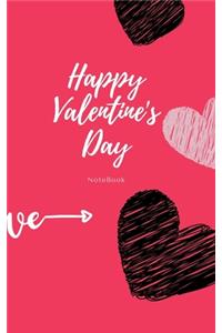 Happy Valentine's day notebook