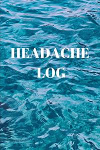 Headache Journal, Migraine Headache Log, Chronic Headache/Migraine Management.