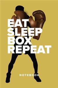 Eat Sleep Box Repeat - Notebook