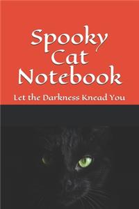 Spooky Cat Notebook