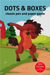 Dots & Boxes Classic Pen And Paper Game