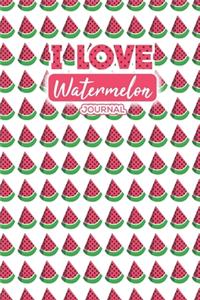 I LOVE WATERMELON Journal