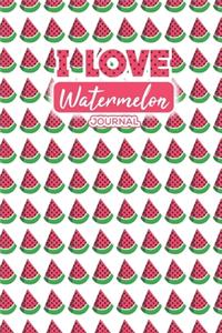 I LOVE WATERMELON Journal